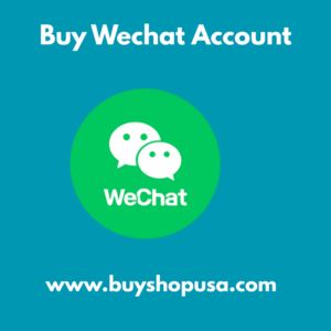Buy Wechat Account